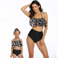 Leopard Mommy & Me 2pc Swimwear