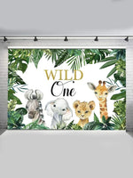 Wild One Themed Backdrop