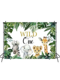 Wild One Themed Backdrop