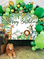 Animal Themed Birthday Backdrop