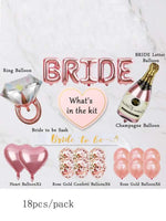 Bride to Be Balloon Set - 18 pcs