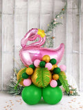 Tropical Flamingo Balloon Set - 28pcs