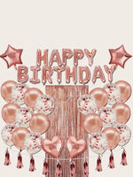 Happy Birthday Balloon Set - 47pcs