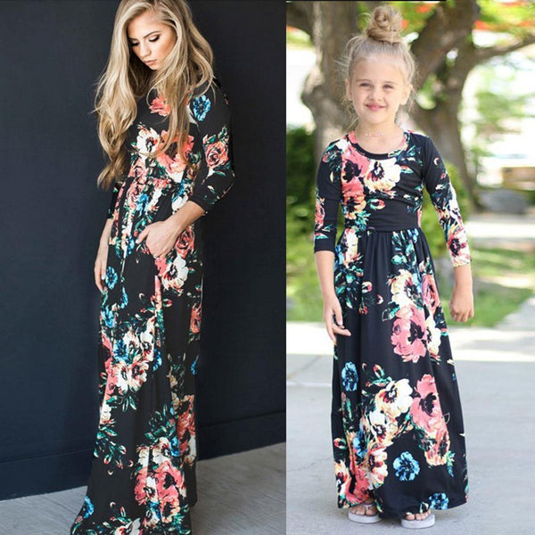 Fiona Mommy and Me floral Dress
