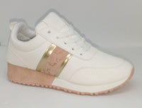 Pierre Cardin Alice Ladies Sneakers White/Pink