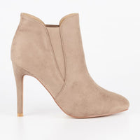 Miss Black - Belle6 Ankle Boot - Taupe