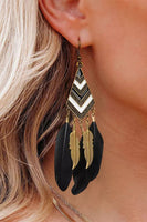Bohemian Feather Earrings