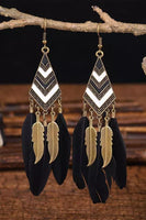 Bohemian Feather Earrings