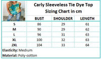 Carly Sleeveless Tie-dye Tank Top