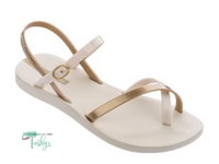Ipanema Fashion Sandal Fem - Beige/Gold