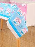 Gender Reveal  Disposable Tablecloth